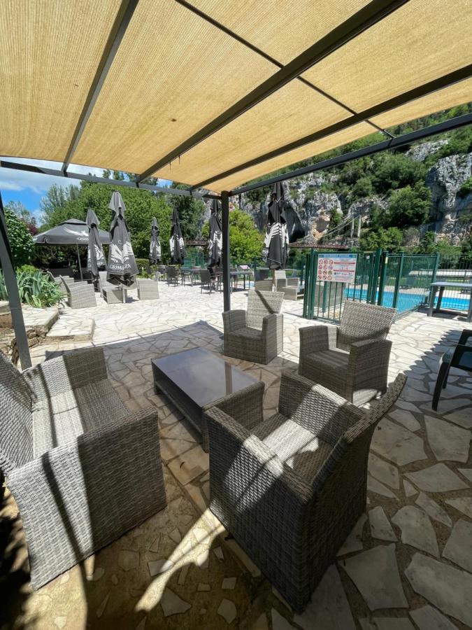 Hotel Restaurant Les Falaises Bouzies Exterior photo