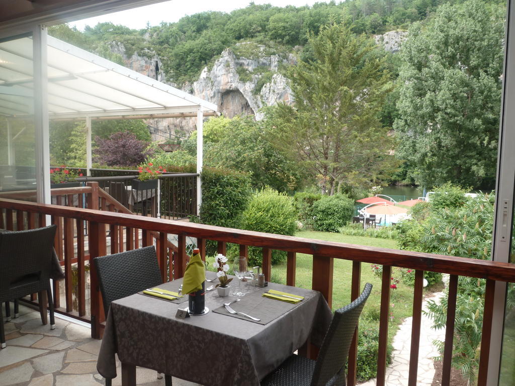 Hotel Restaurant Les Falaises Bouzies Exterior photo